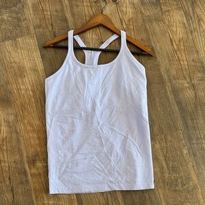 Lululemon Athletica White Tank Top
